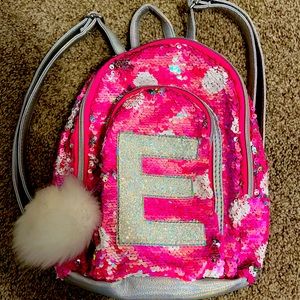 💗 Hot Pink Justice Mini Backpack 💗